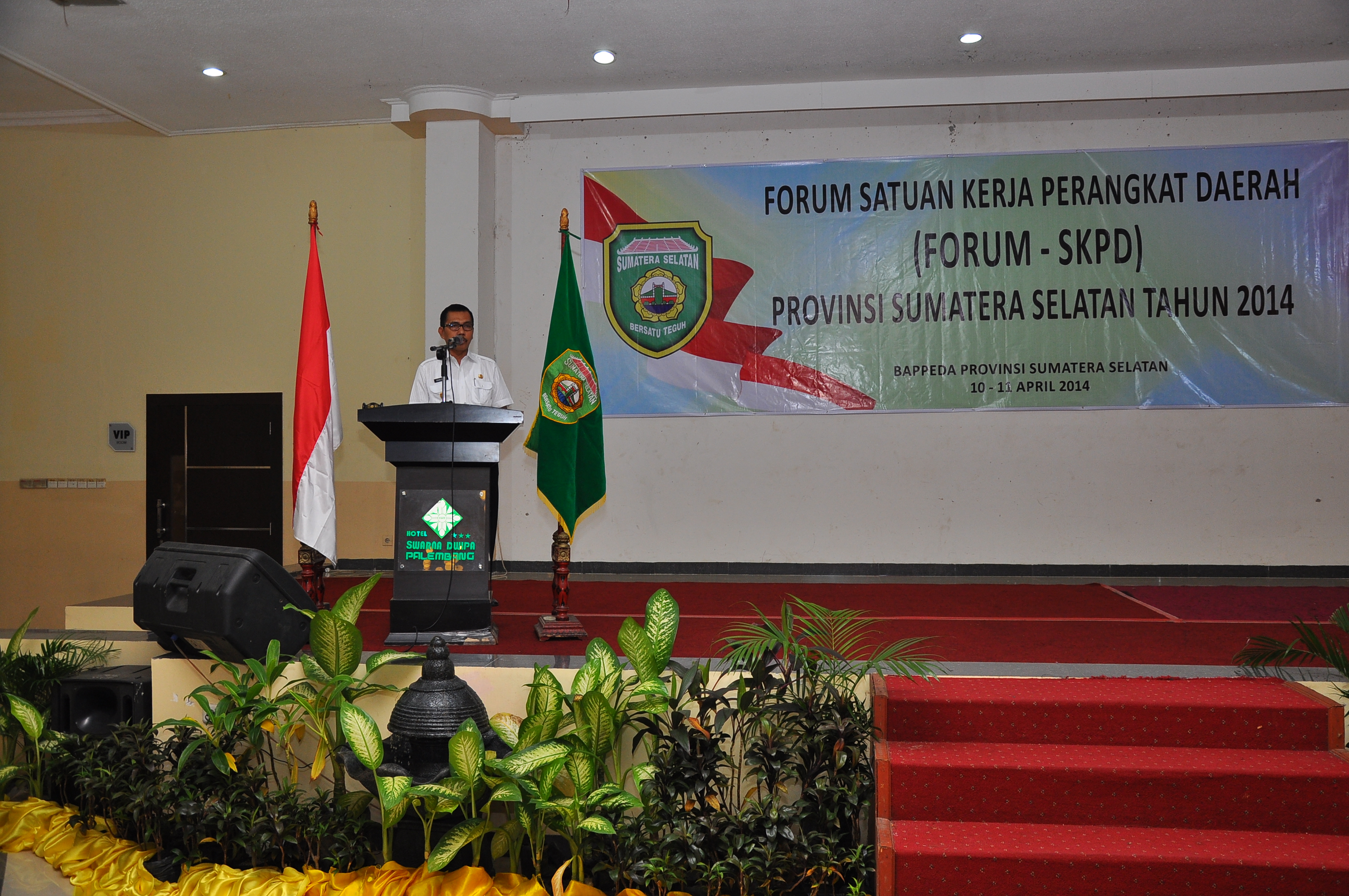 FORUM SKPD PROVINSI SUMATERA SELATAN 10-11 APRIL 2014