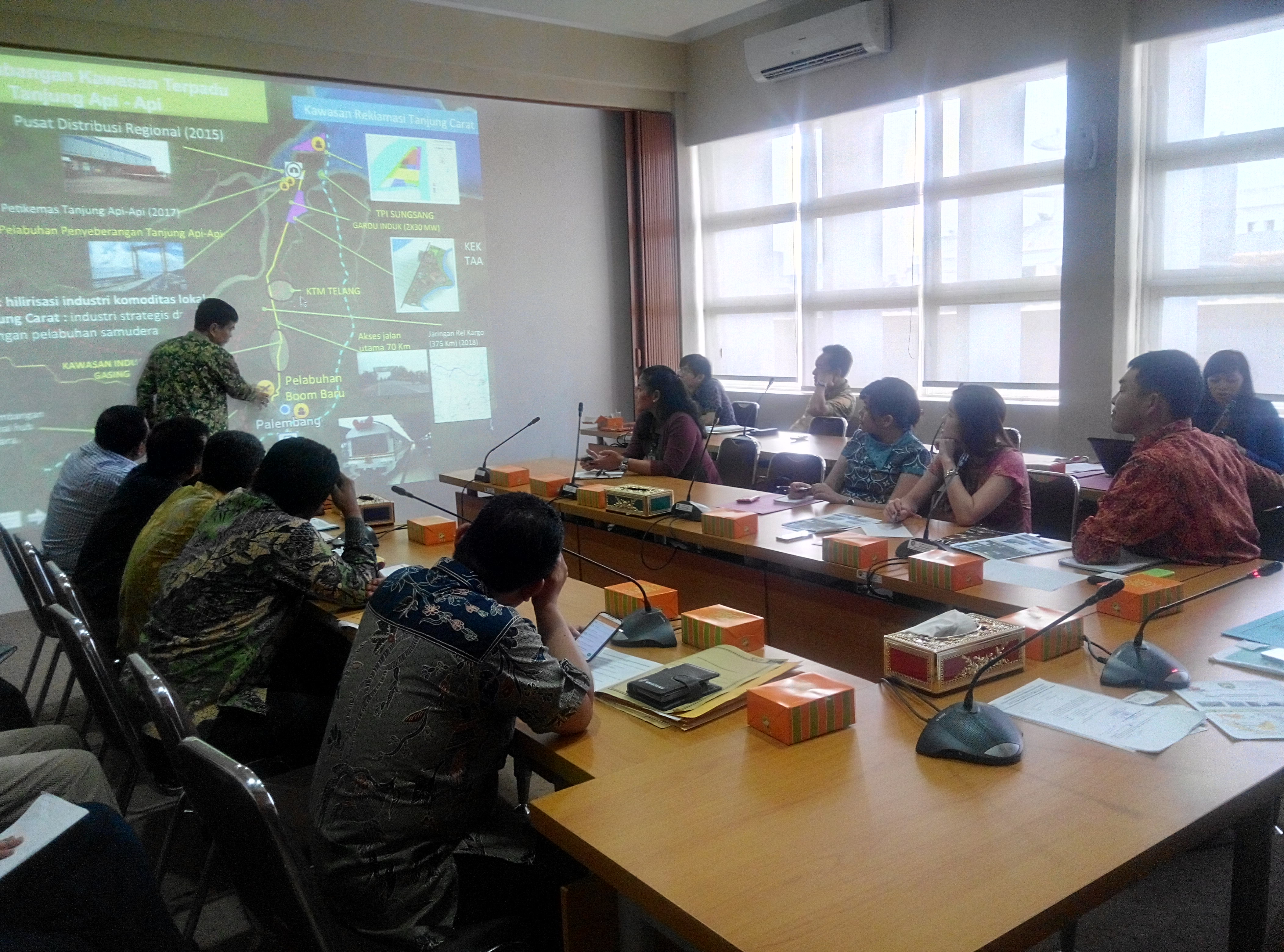 Kunjungan PT. SBCS Indonesia Ke Bappeda Prov. Sumsel