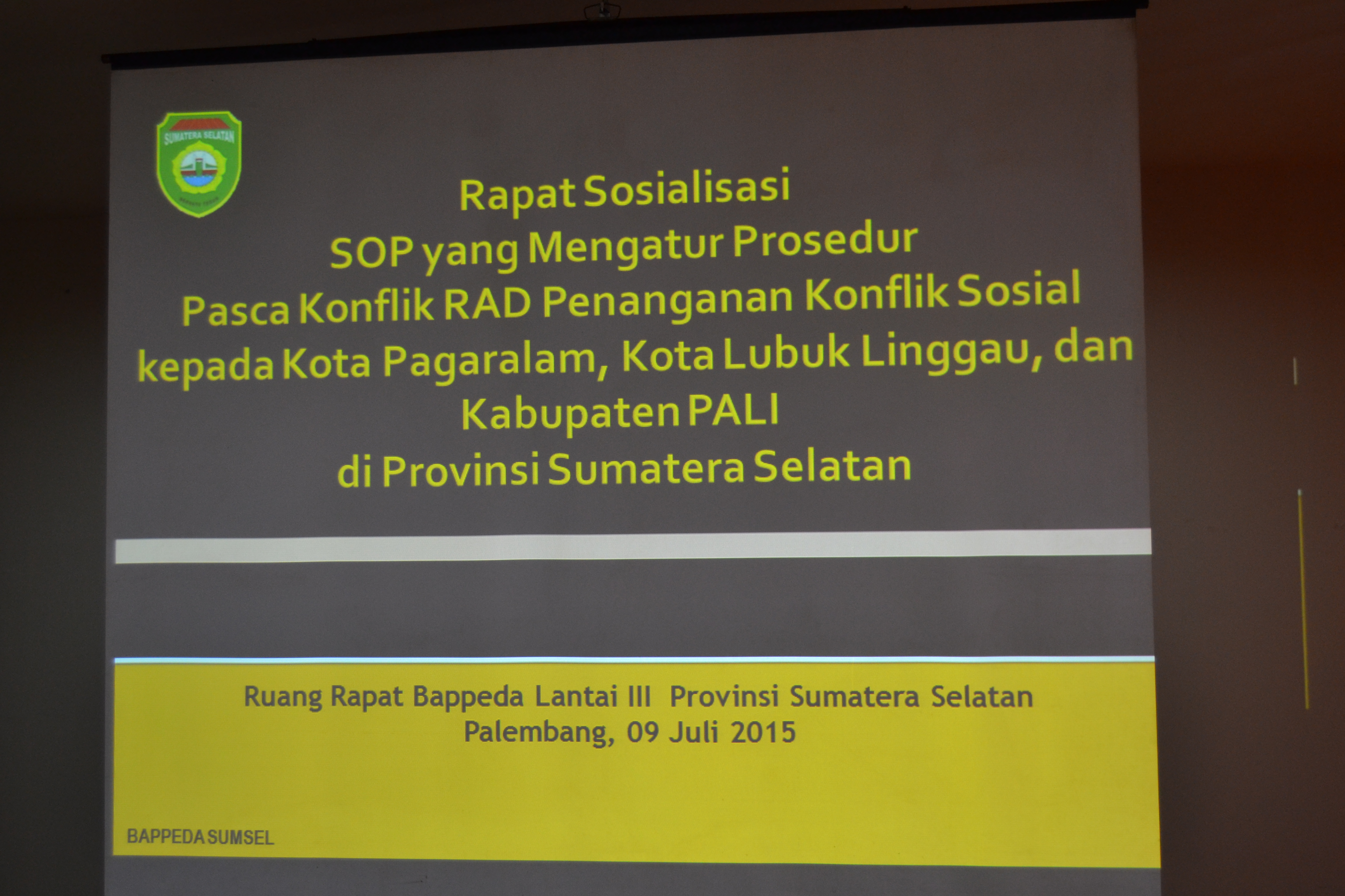 Sosialisasi SOP