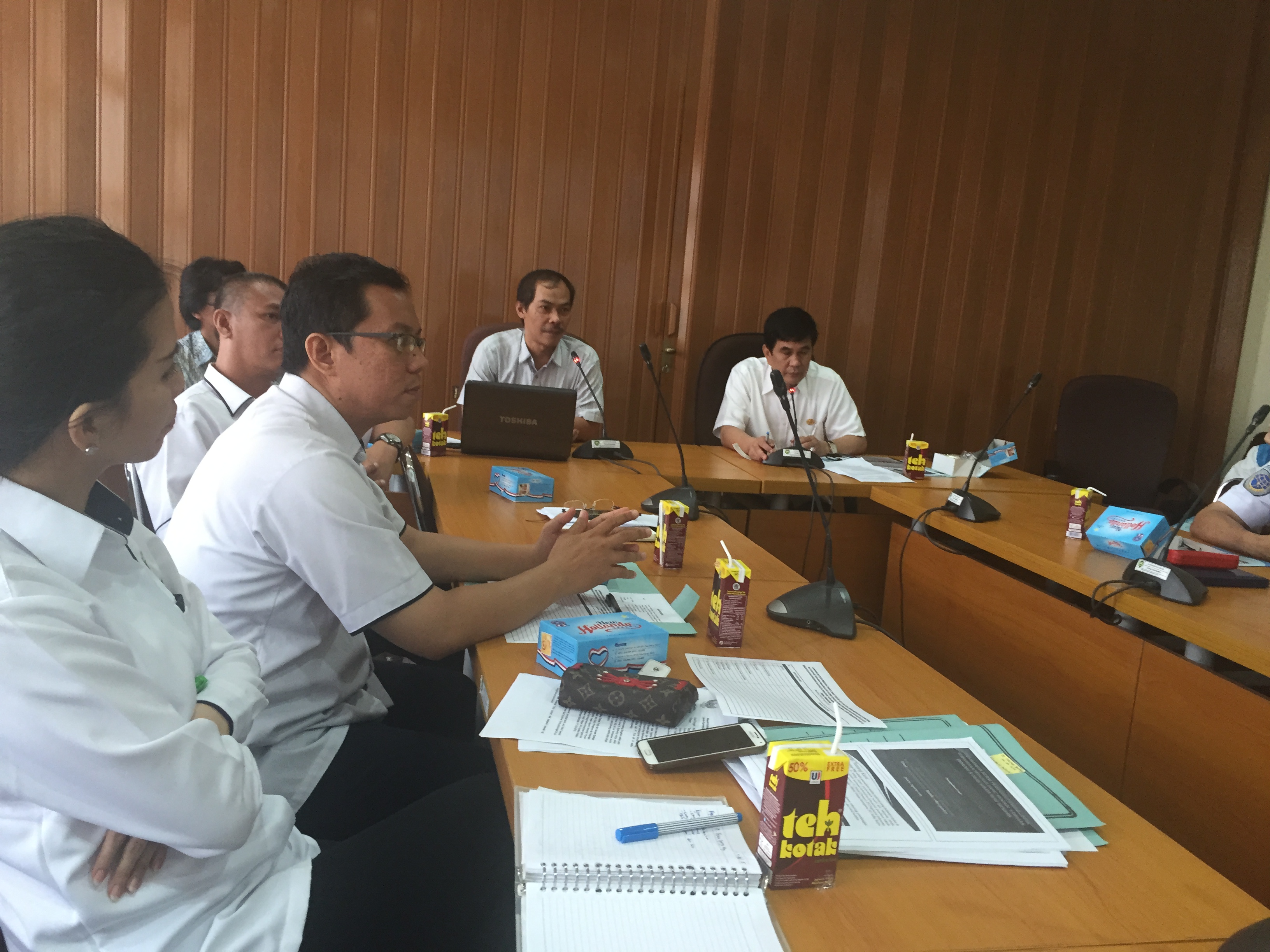 Rapat PT. Prima Springs Mfg di Bidang Perekonomian