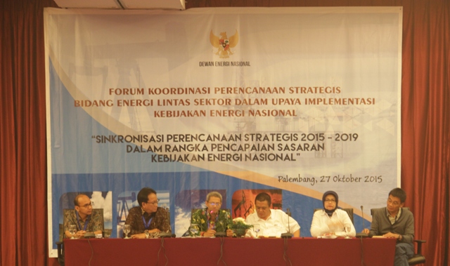 Forum Koordinasi Perencanaan Strategis Bidang Energi Lintas Sektor Dalam Upaya Implementasi Kebijkan