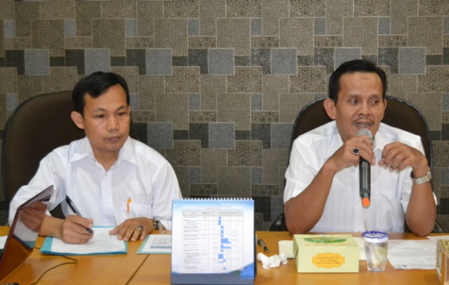 Rapat Koordinasi Pemaduan Program Sarana dan Prasarana Kawasan Ekonomi Terpadu Danau Ranau Kab. OKU 