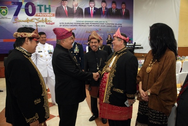 HUT ke 70 Sumsel Momentum Introspeksi