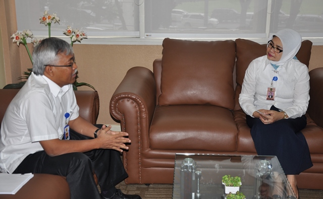 DISKUSI KUNJUNGAN TIM BADAN PENGEMBANGAN INFRASTRUKTUR WILAYAH (BPIW) KEMENTERIAN PUPR