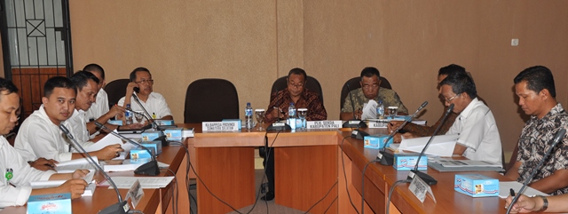Rapat Evaluasi Raperda RPJMD Kabupaten PALI Tahun 2016-2021