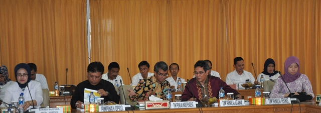 Verifikasi Tim Pusat terhadap Proses Perencanaan Provinsi Sumatera Selatan Tahun 2017