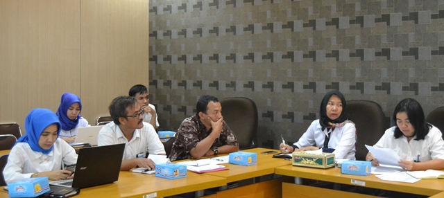 Rapat Persiapan membahas Evaluasi Kinerja Pelaksanaan DAK Bidang Pendidikan Semester I (Fisik dan No