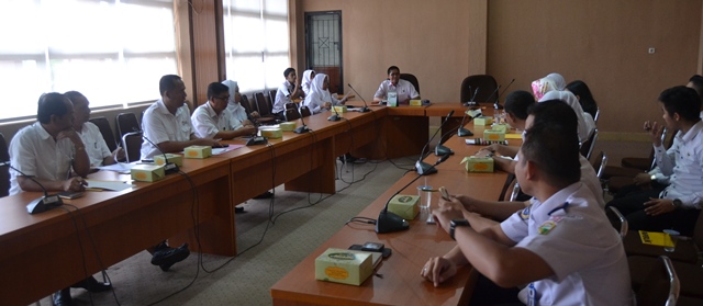 Rapat Pembahasan Tindak Lanjut MoU antara Pemerintah Provinsi Sumsel dan Pemerintah Provinsi Kepulau