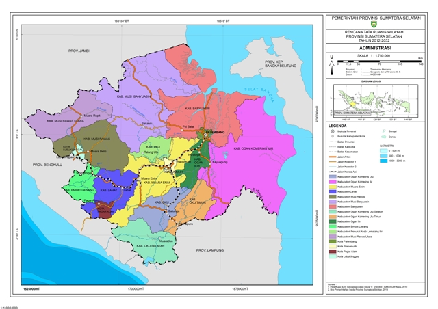 Peta RTRW 2016 - 2036