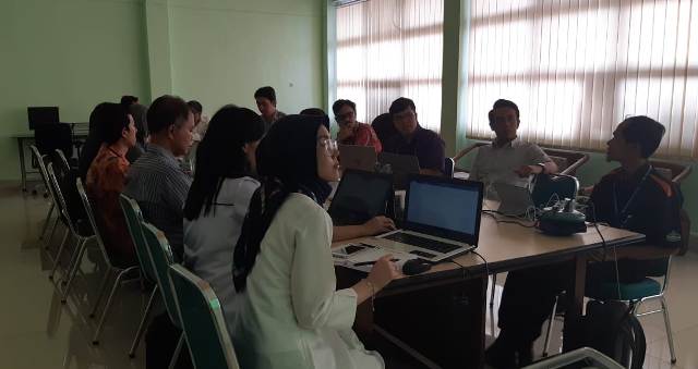 Persiapan Rapat Koordinasi dan Bimbingan Teknis Penguatan Jaringan Informasi Geospasial Nasional pad