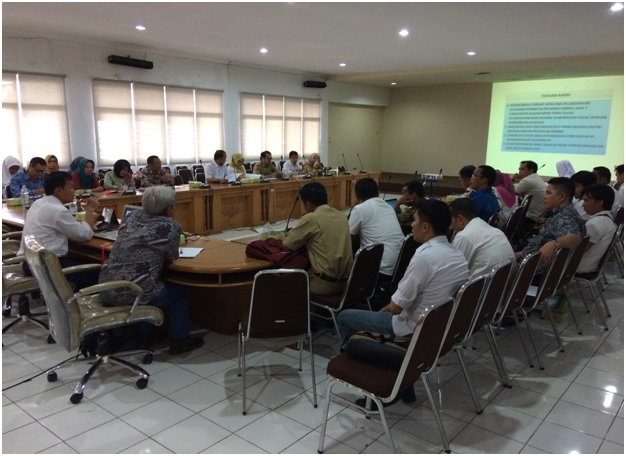 RAPAT RENCANA KERJA IMPLENTASI KEGIATAN INTEGRATED PARTICIPATORY DEVELOPMENT AND MANAGEMENT OF IRRIG