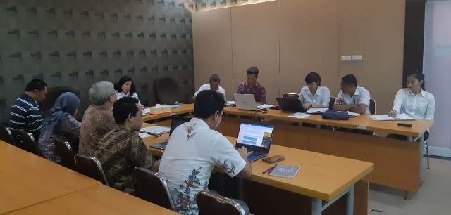 Pembahasan Roadmap dan SOP Pengelolaan Data dan Informasi Geospasial, Persiapan Forum Data, dan Hasi