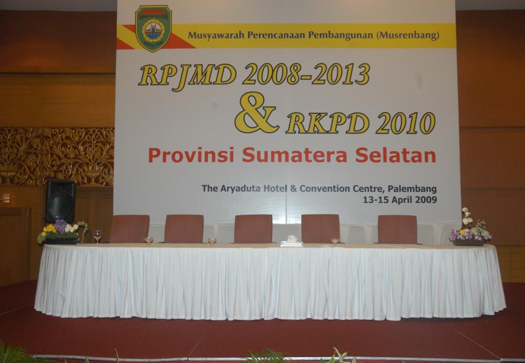 Musrenbang Prov. Sumsel 2009