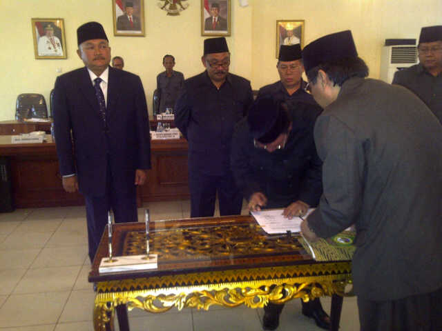 Penandatanganan Nota Kesepakatan KUA & PPAS